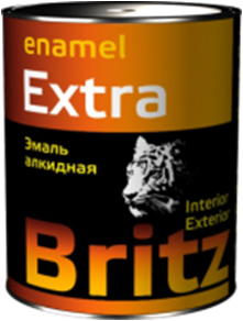 Эмали ПФ-115 БРИЦ  (ГОСТ 6465-76) "EXTRA" Черная  евро ведро 20 кг.